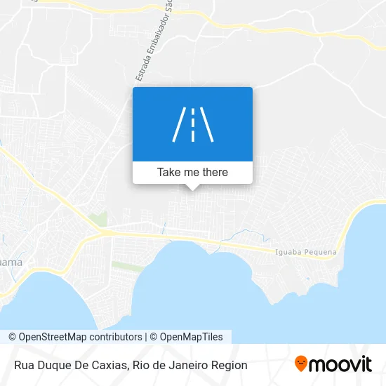 Rua Duque De Caxias map