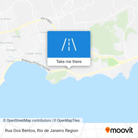 Rua Dos Bentos map
