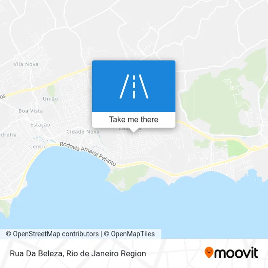 Rua Da Beleza map