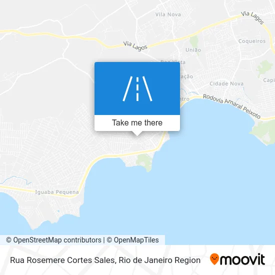 Rua Rosemere Cortes Sales map