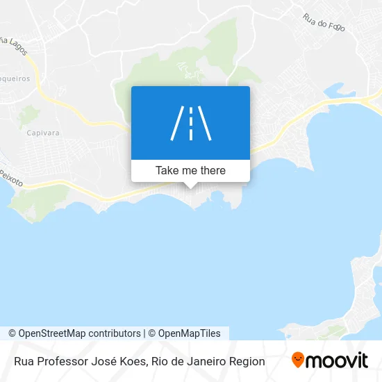 Rua Professor José Koes map