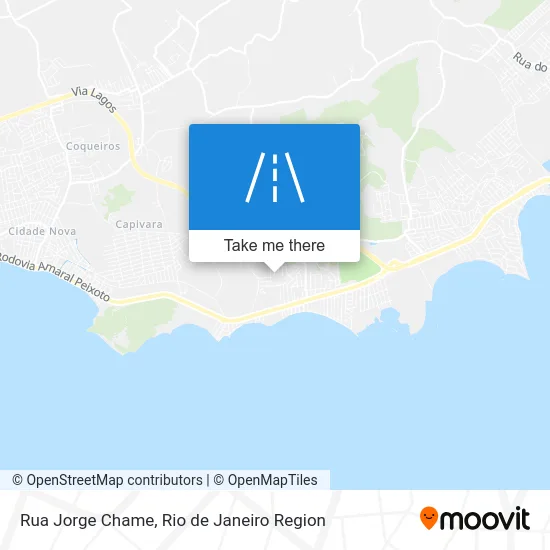 Rua Jorge Chame map