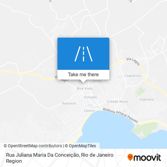 Rua Juliana Maria Da Conceição map