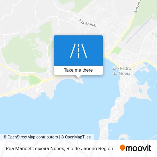 Rua Manoel Teixeira Nunes map