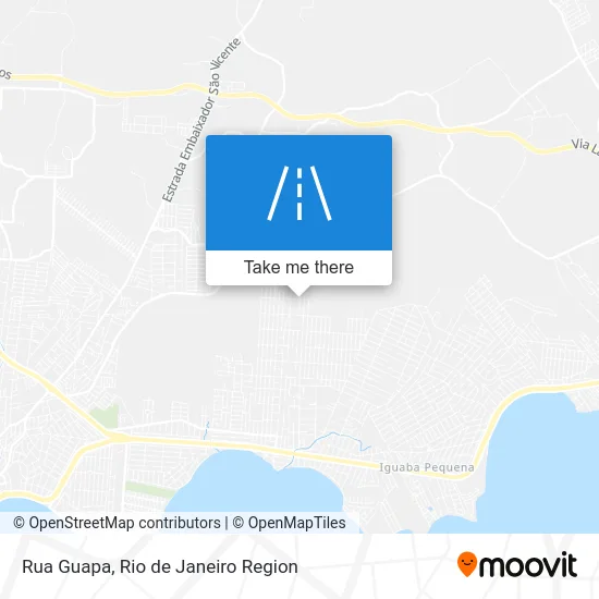Rua Guapa map