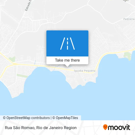 Rua São Romao map