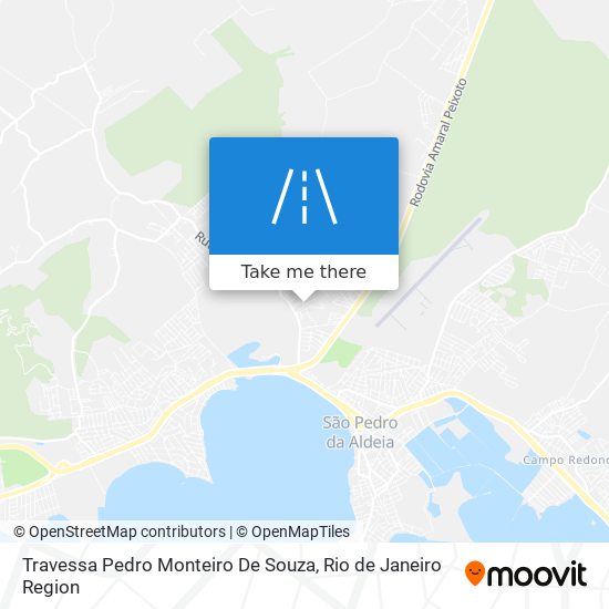 Mapa Travessa Pedro Monteiro De Souza
