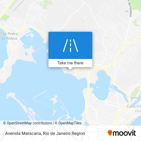 Avenida Maracana map
