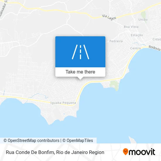 Rua Conde De Bonfim map