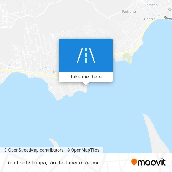 Rua Fonte Limpa map