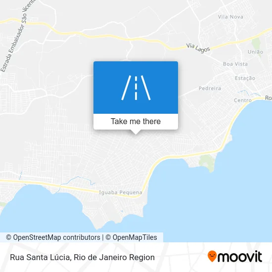 Rua Santa Lúcia map