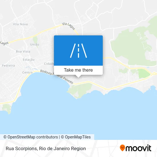 Rua Scorpions map