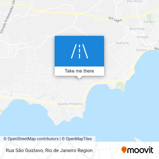 Rua São Gustavo map