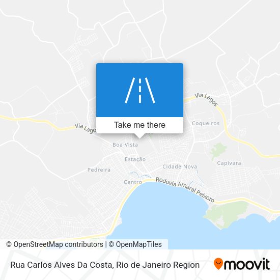 Rua Carlos Alves Da Costa map