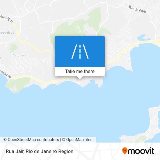 Rua Jair map