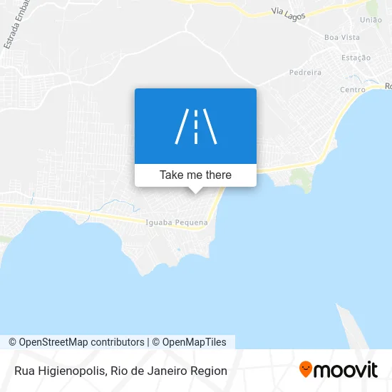 Rua Higienopolis map