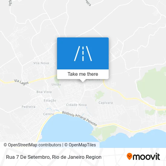 Rua 7 De Setembro map