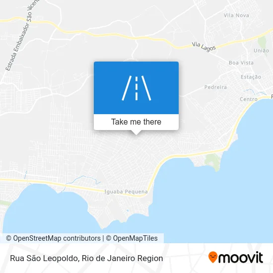 Rua São Leopoldo map