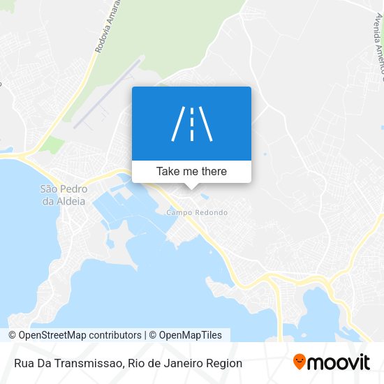 Rua Da Transmissao map