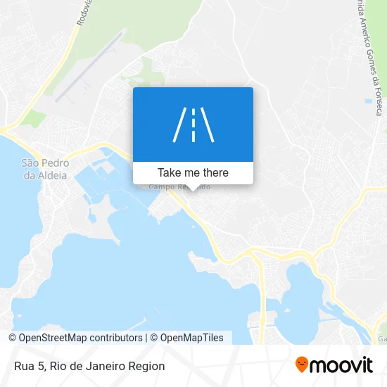 Rua 5 map