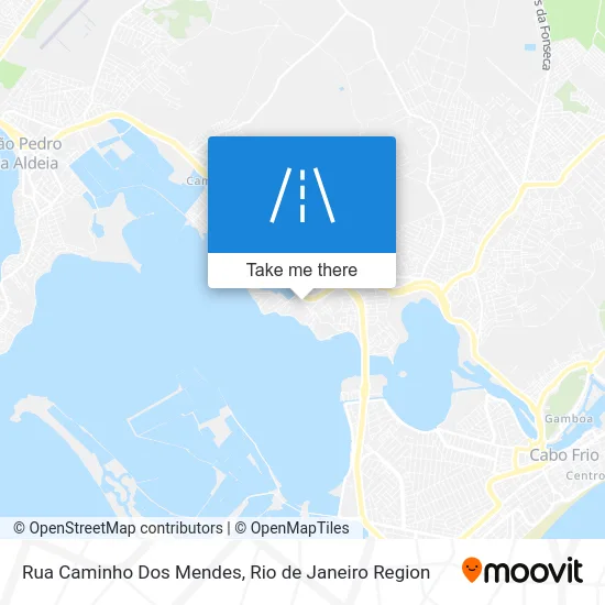 Rua Caminho Dos Mendes map
