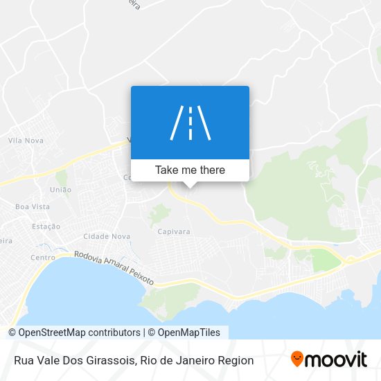 Rua Vale Dos Girassois map