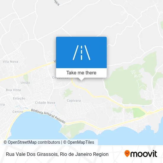 Rua Vale Dos Girassois map