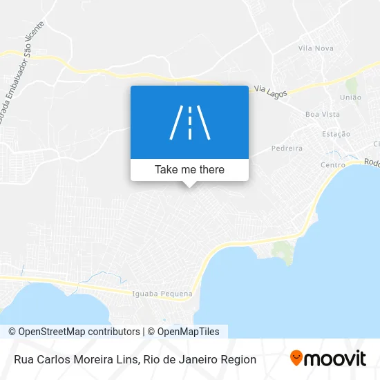 Rua Carlos Moreira Lins map