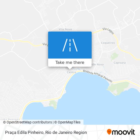 Mapa Praça Edila Pinheiro
