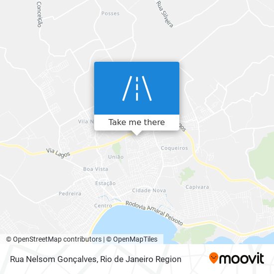 Rua Nelsom Gonçalves map