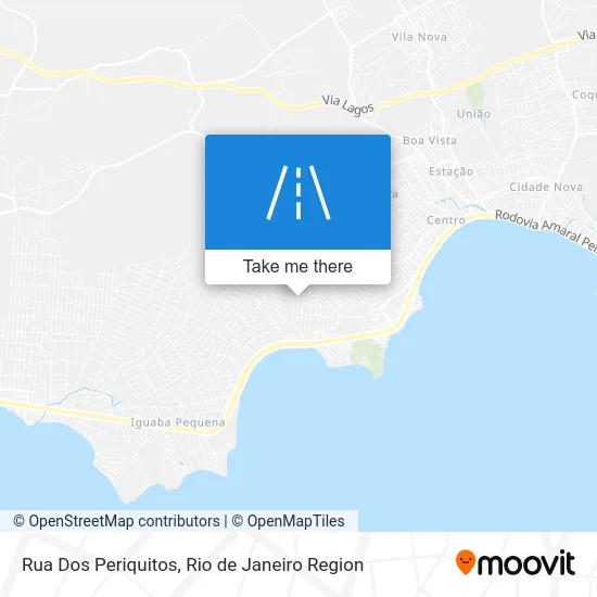 Rua Dos Periquitos map