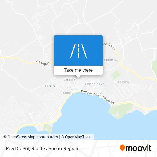 Rua Do Sol map