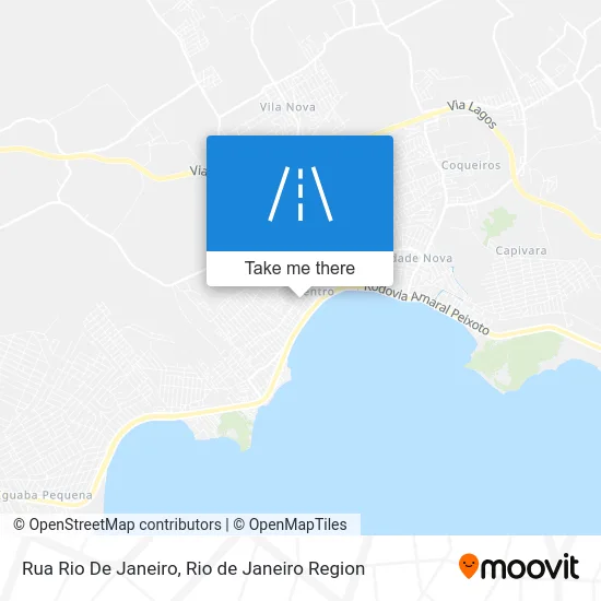 Rua Rio De Janeiro map