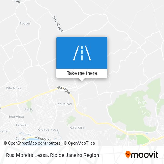 Rua Moreira Lessa map
