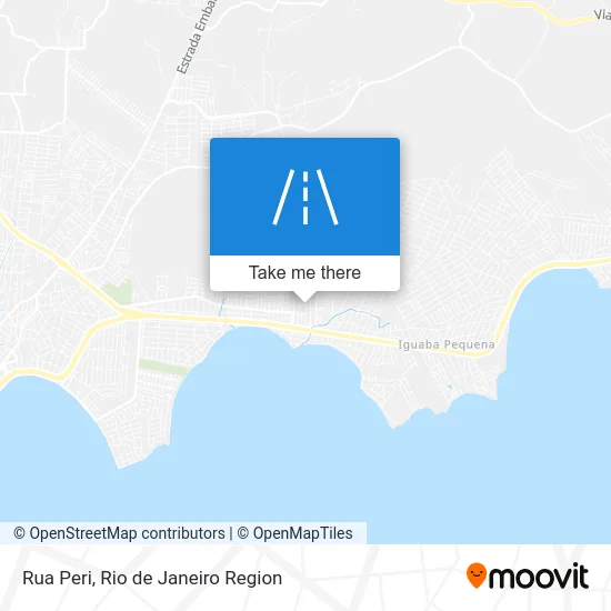 Rua Peri map
