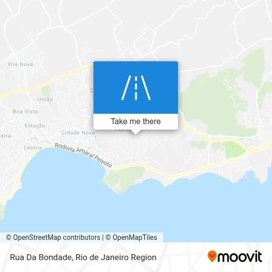 Rua Da Bondade map