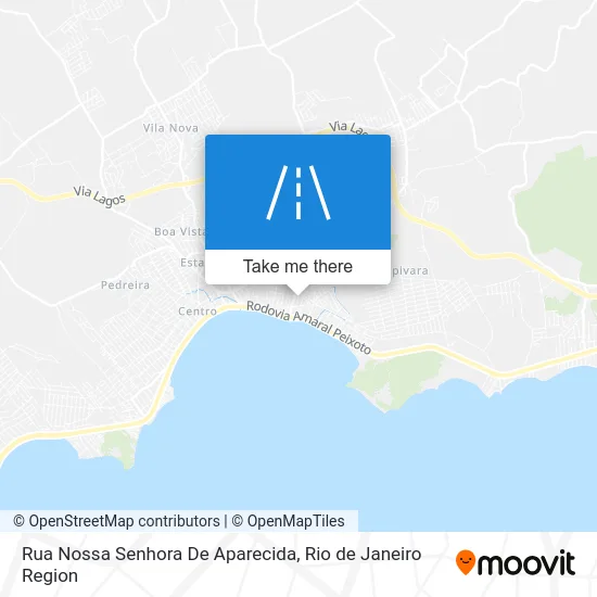 Rua Nossa Senhora De Aparecida map