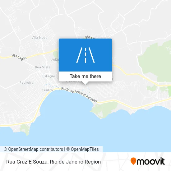 Rua Cruz E Souza map