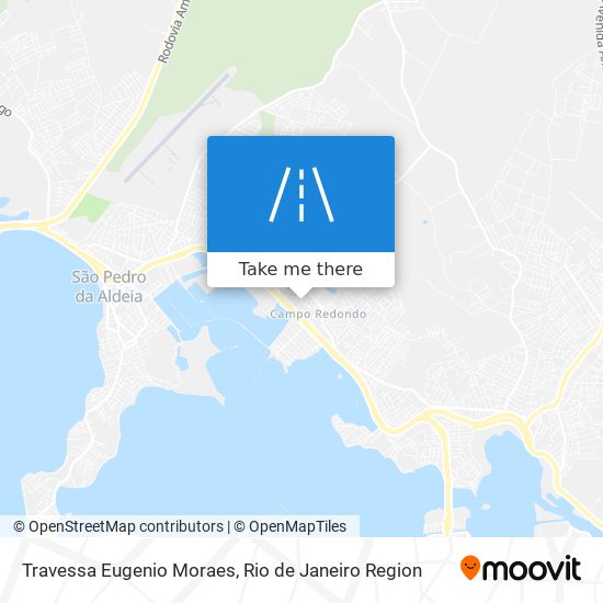 Mapa Travessa Eugenio Moraes