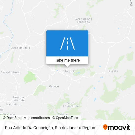 Rua Arlindo Da Conceição map