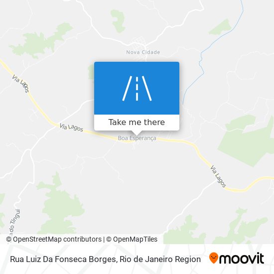 Rua Luiz Da Fonseca Borges map