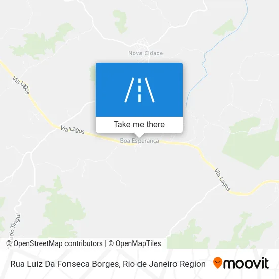 Rua Luiz Da Fonseca Borges map