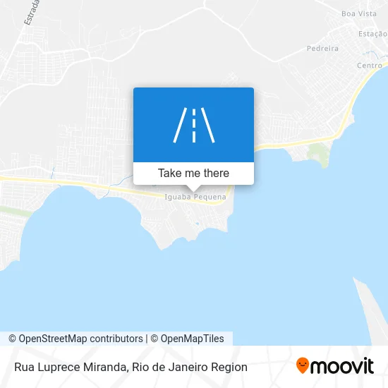Rua Luprece Miranda map