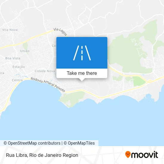 Rua Libra map