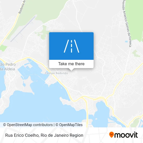Rua Erico Coelho map