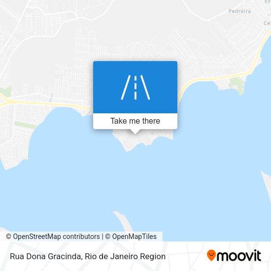 Rua Dona Gracinda map