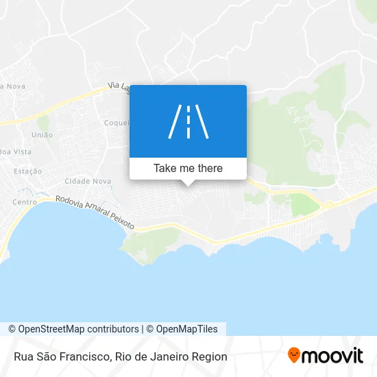 Rua São Francisco map