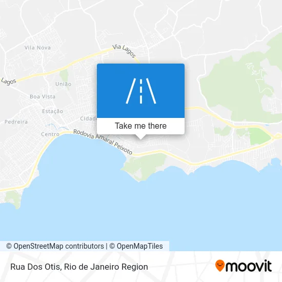 Rua Dos Otis map