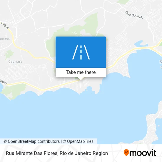 Rua Mirante Das Flores map