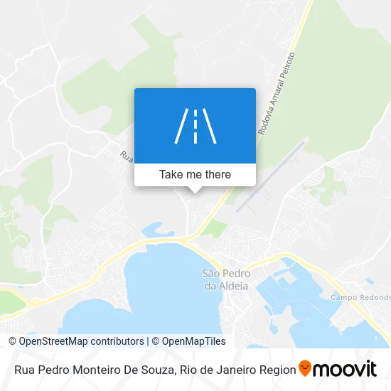 Rua Pedro Monteiro De Souza map